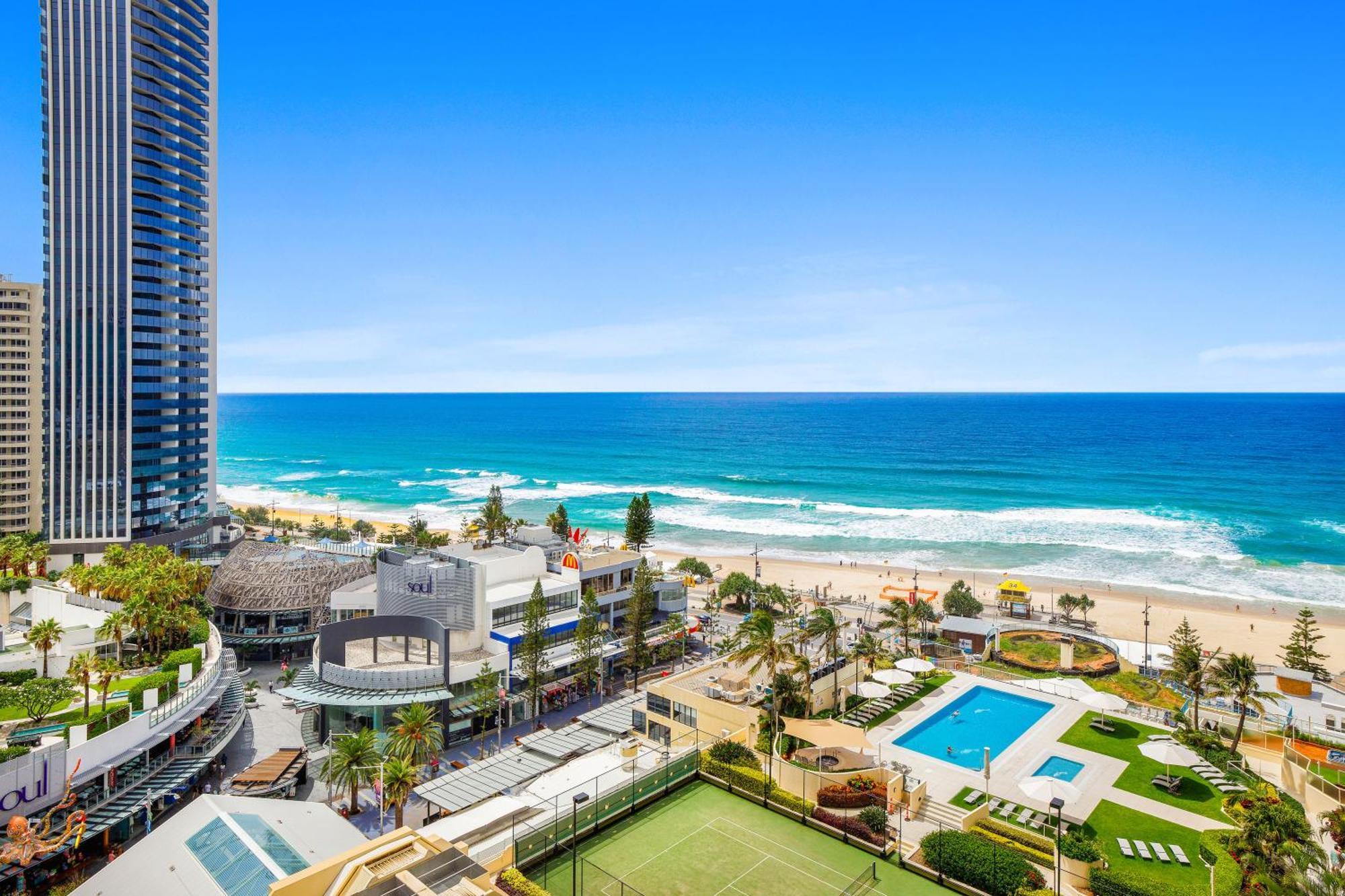 Paradise Centre Apartments Managed By Gchs Gold Coast Exterior foto