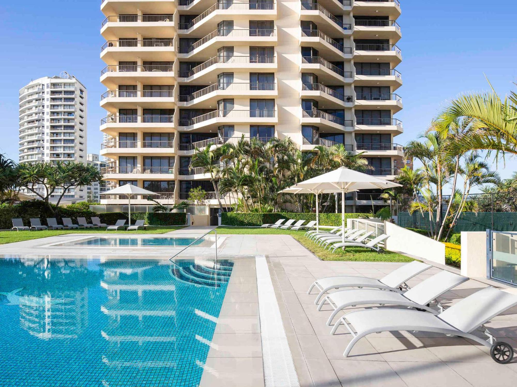 Paradise Centre Apartments Managed By Gchs Gold Coast Exterior foto